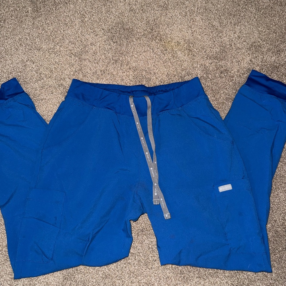 Blue Scrub Pants